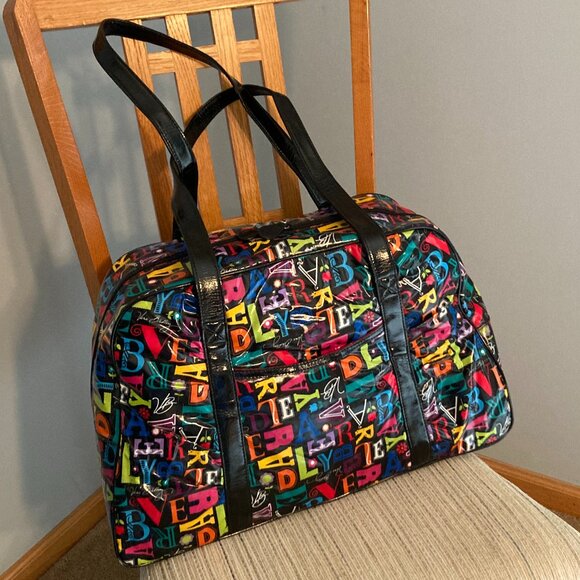 Vera Bradley Handbags - Vera Bradley A to Vera Oversized Duffle/Weekender Trolley Sleeve